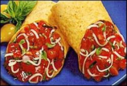 Bruschetta Wrap Recipe | Appetiziers Recipe