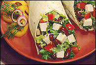 Turkey Avocado Wrap | Appetiziers Recipe