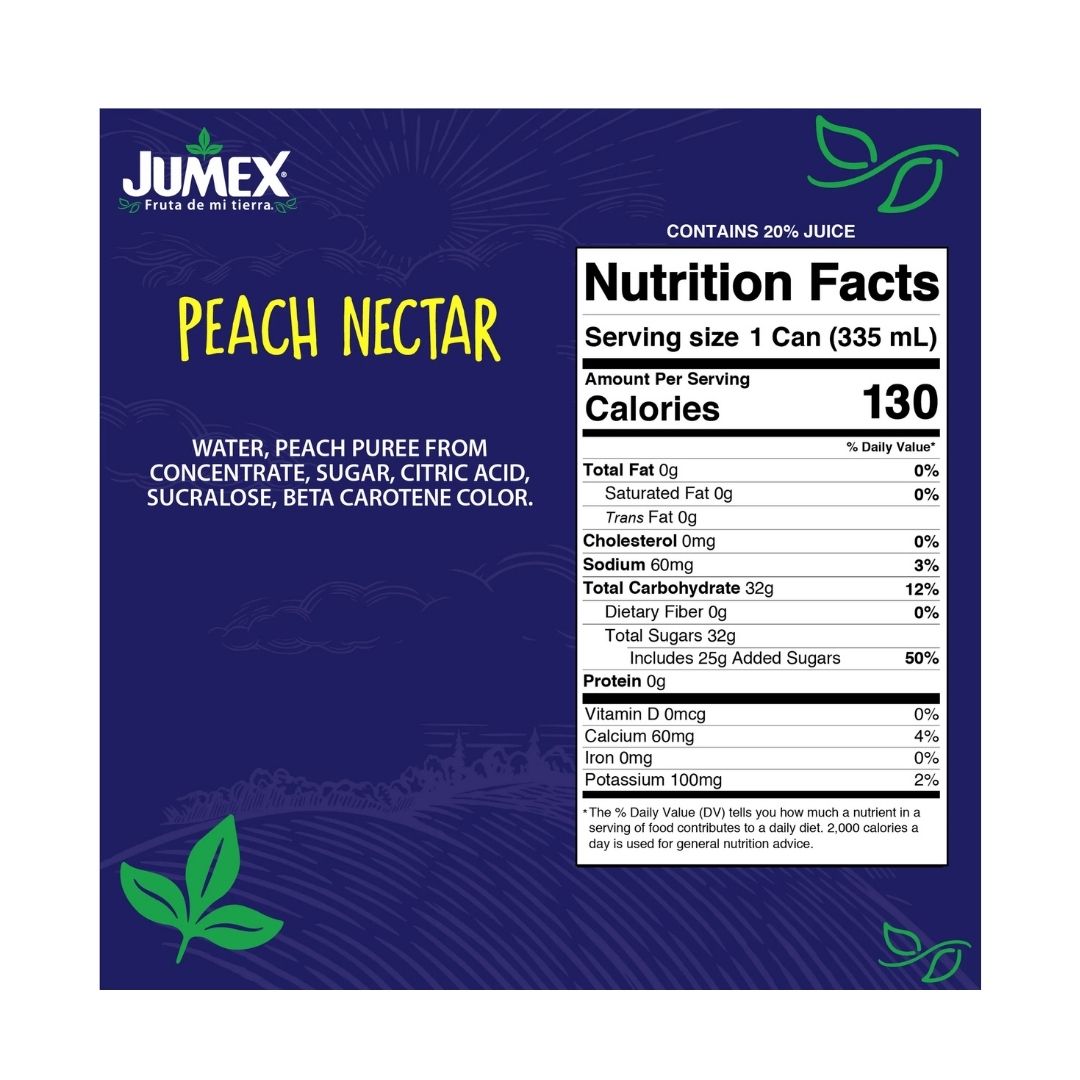 Jumex Peach Nectar - 11.3 floz