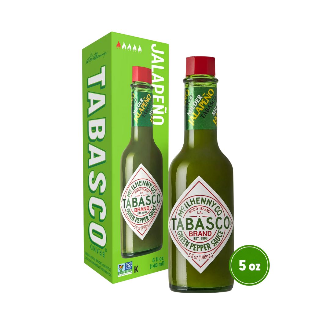 Tabasco Green Jalapeno Pepper Sauce - 5 oz - MexGrocer.com
