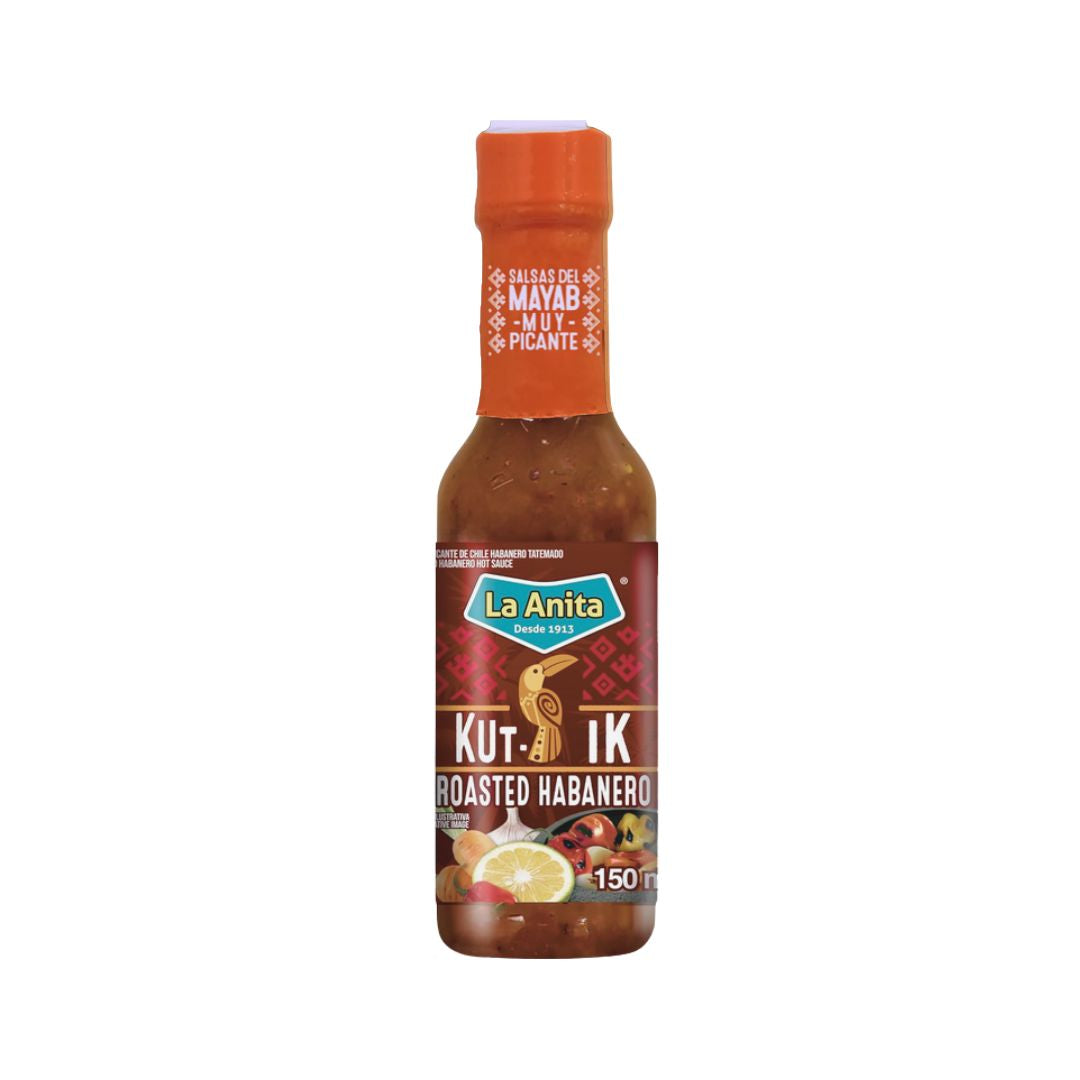 Salsa de chile habanero asado La Anita Kut-Ik – 5 oz