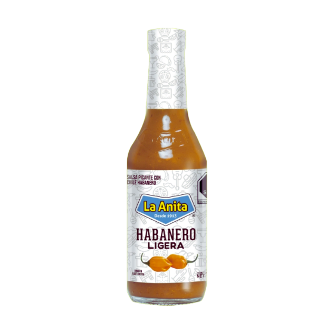 La Anita Orange Habanero Pepper Sauce Mild - 5 oz - MexGrocer.com