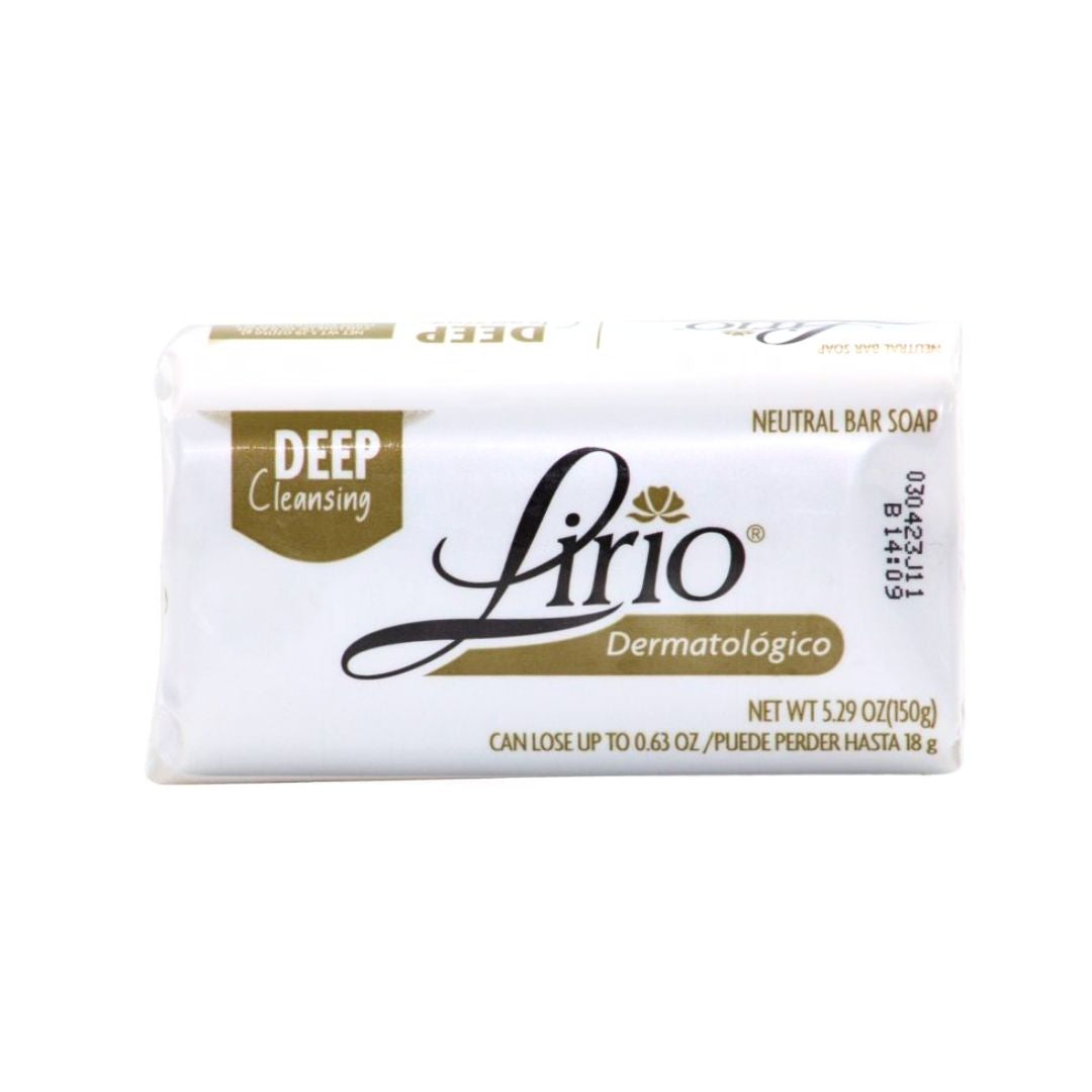 (4 PACK ) Lirio Soap Dermatológico – 100 g Bars - MexGrocer.com