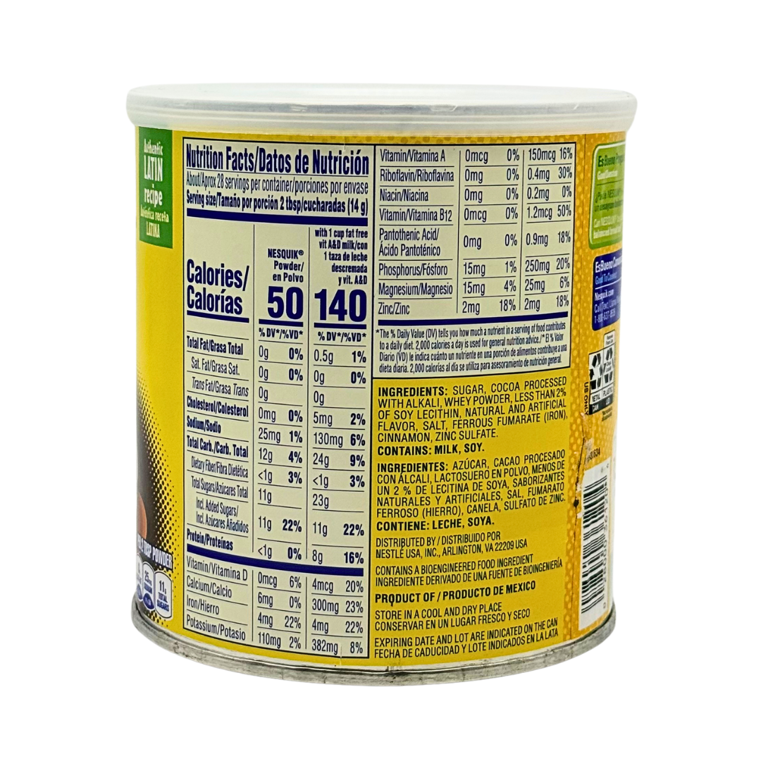 NesQuik Chocolate Drink Mix - 400 g - MexGrocer.com