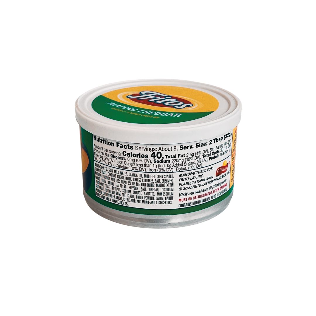 Fritos Jalapeño Cheddar Flavored Cheese Dip – 9 oz