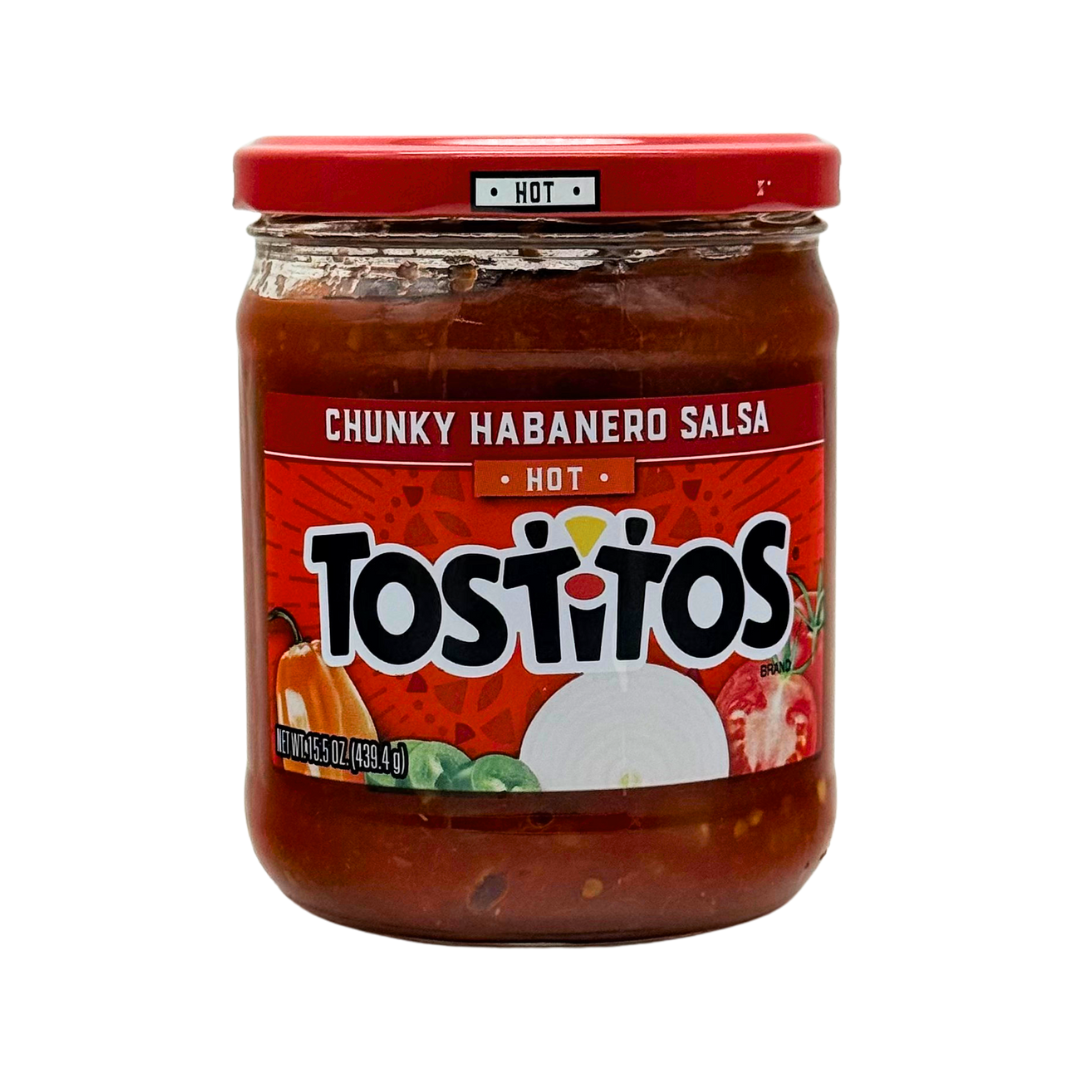 Tostitos Chunky Habanero Salsa Hot - 15.5 oz - MexGrocer.com