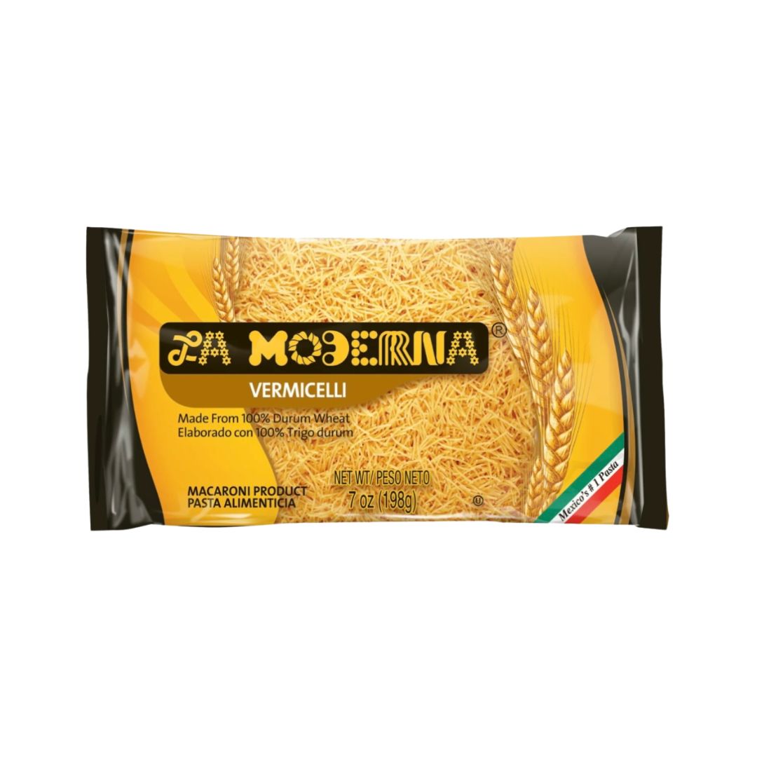 Pasta Fina Vermicelli La Moderna – Pasta Mexicana 7 oz