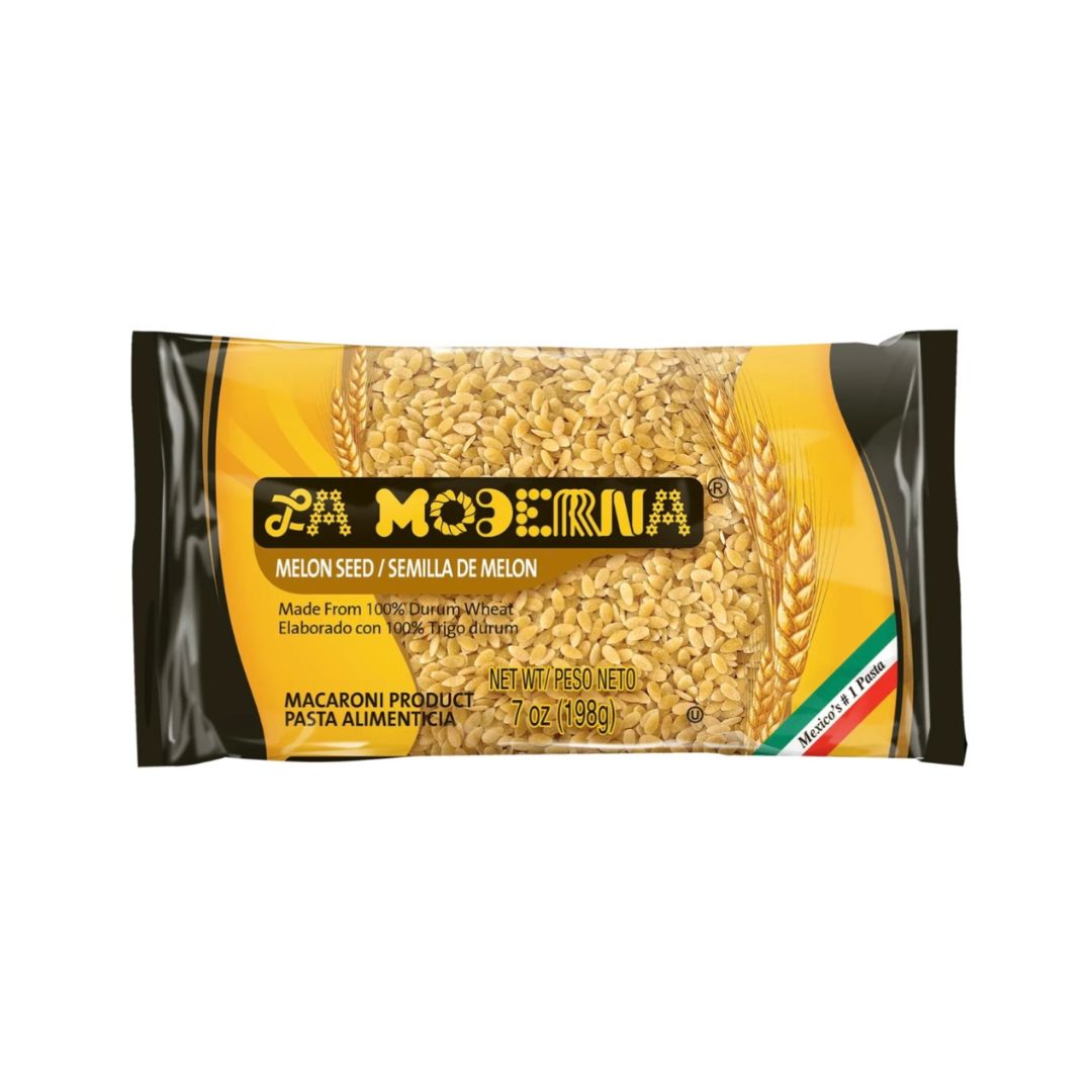 La Moderna Melon Seed Pasta – Mexican Seed-Shaped Pasta 7 oz