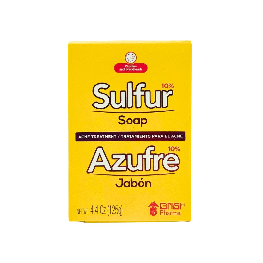 GRISI Azufre - Sulfur with Lanolin Bar Soap- 3.5 oz