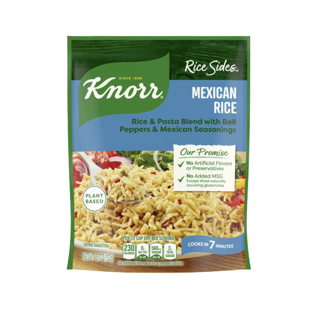 Knorr Rice Sides Mexican Rice – 5.4 oz Pouch
