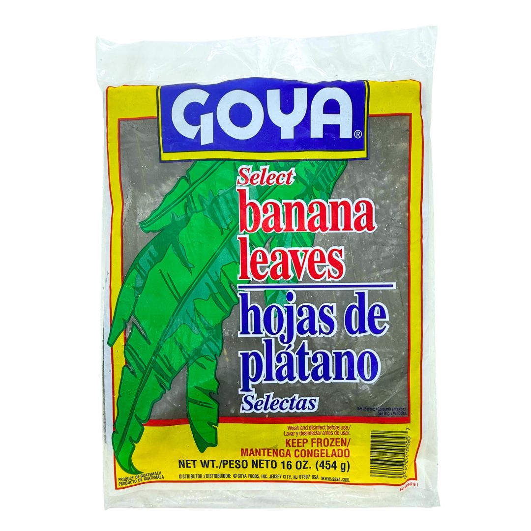 Goya Banana Leaves - Hojas de Platano - 1 lb - MexGrocer.com