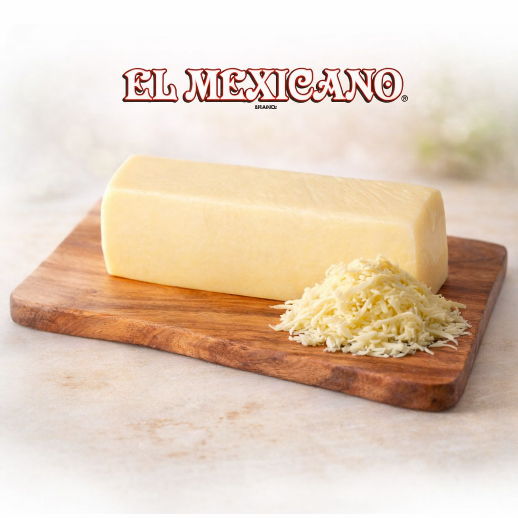 El Mexicano Queso Menonita - Queso Chihuahua - 5 lbs - MexGrocer.com