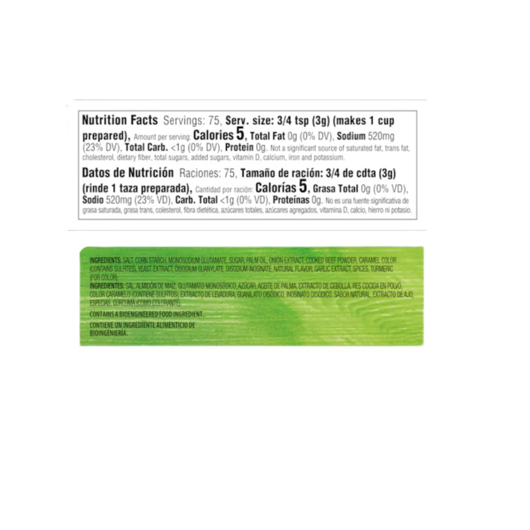 Knorr Beef Flavor Bouillon – 7.9 oz - MexGrocer.com