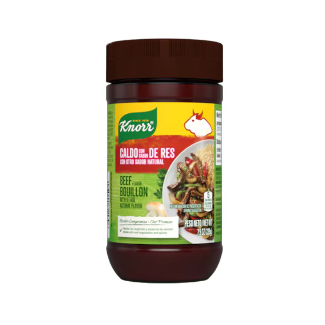 Knorr Beef Flavor Bouillon – 7.9 oz - MexGrocer.com