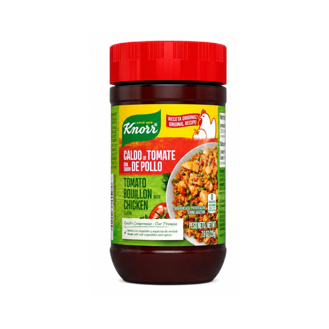 Knorr Caldo de Tomate con Sabor a Pollo Granulado – 7.9 oz