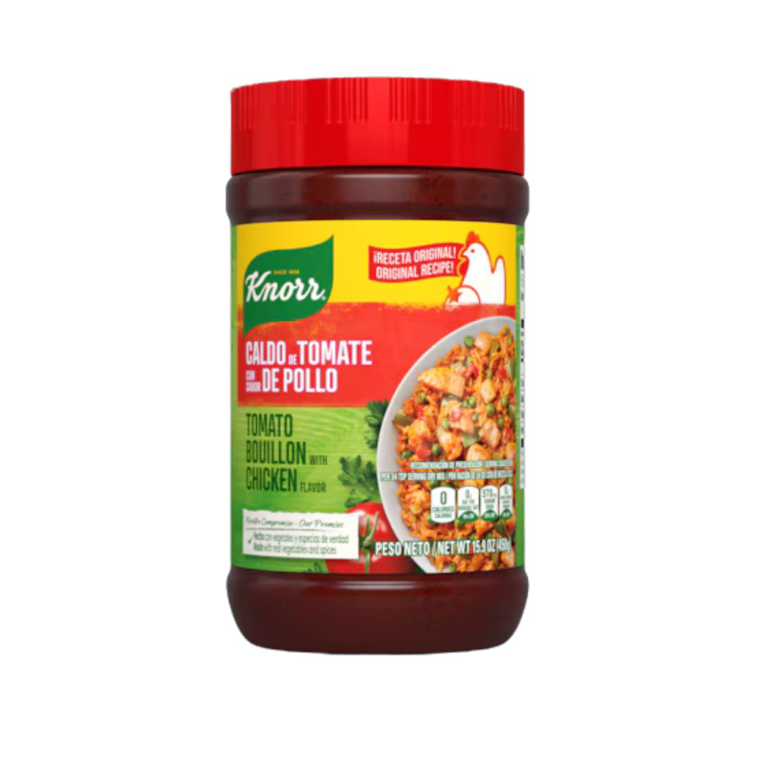 Knorr Tomato/Chicken Boullion - 15.9 oz - MexGrocer.com
