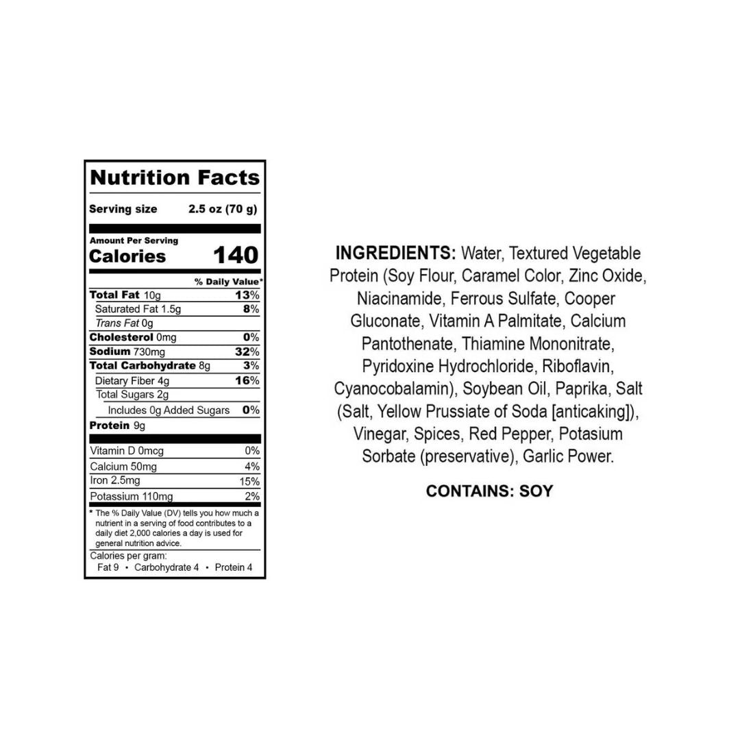 Reynaldo’s Soy Chorizo Vegetariano – 11 oz