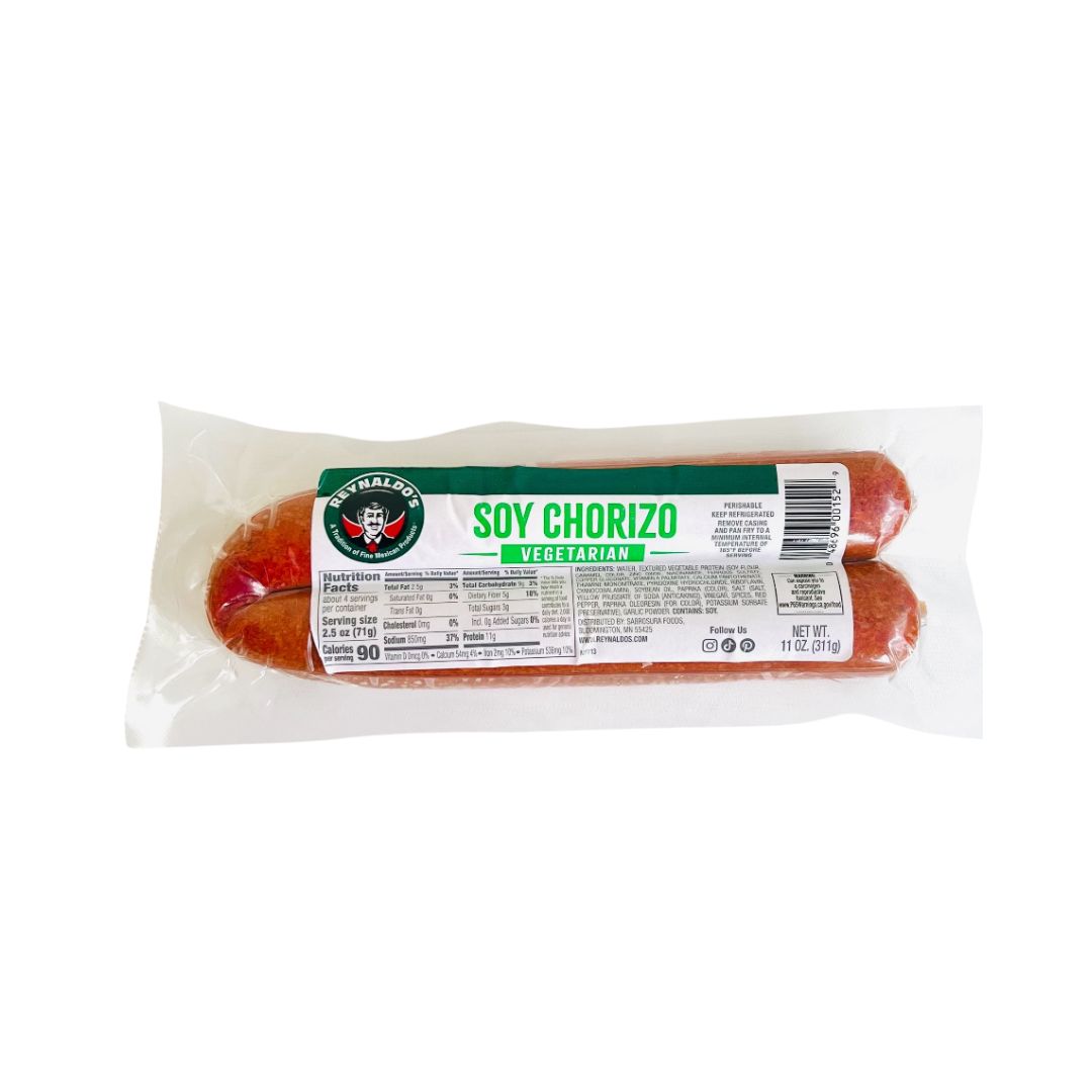 Reynaldo’s Soy Chorizo Vegetariano – 11 oz