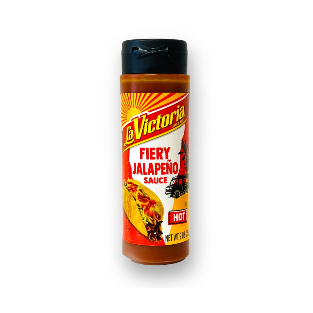 Salsa picante de jalapeño La Victoria – 9 oz