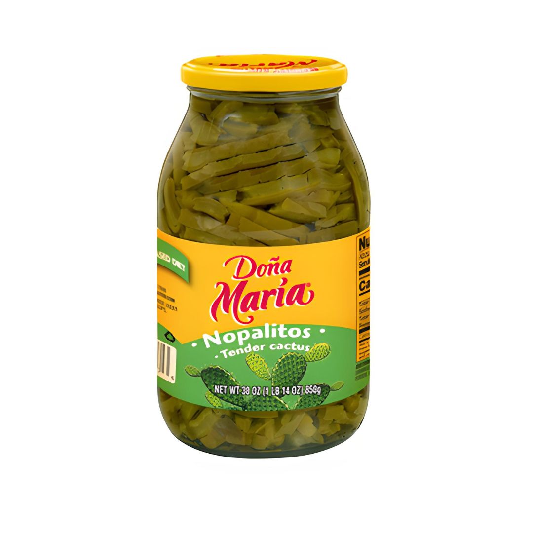 Dona Maria Nopalitos - Tender Cactus - 30 oz - MexGrocer.com