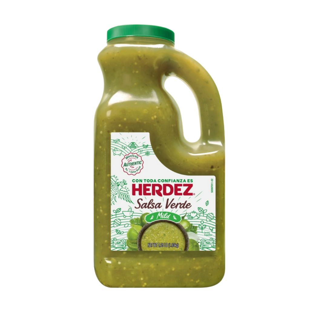 Herdez Salsa Verde Mild Large - 70 oz - MexGrocer.com