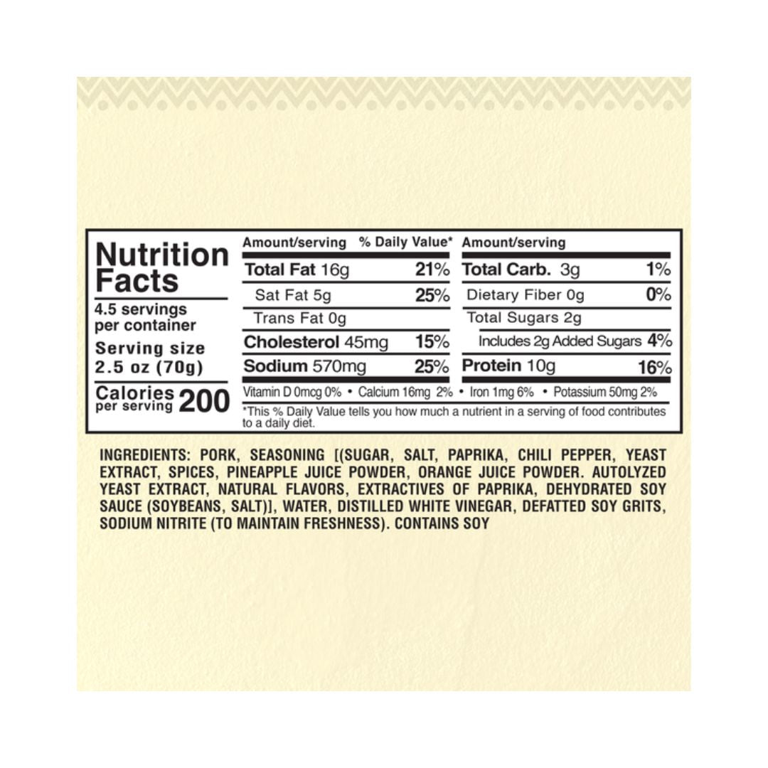 Chorizo de Cerdo Al Pastor Premium Cacique – 12 oz