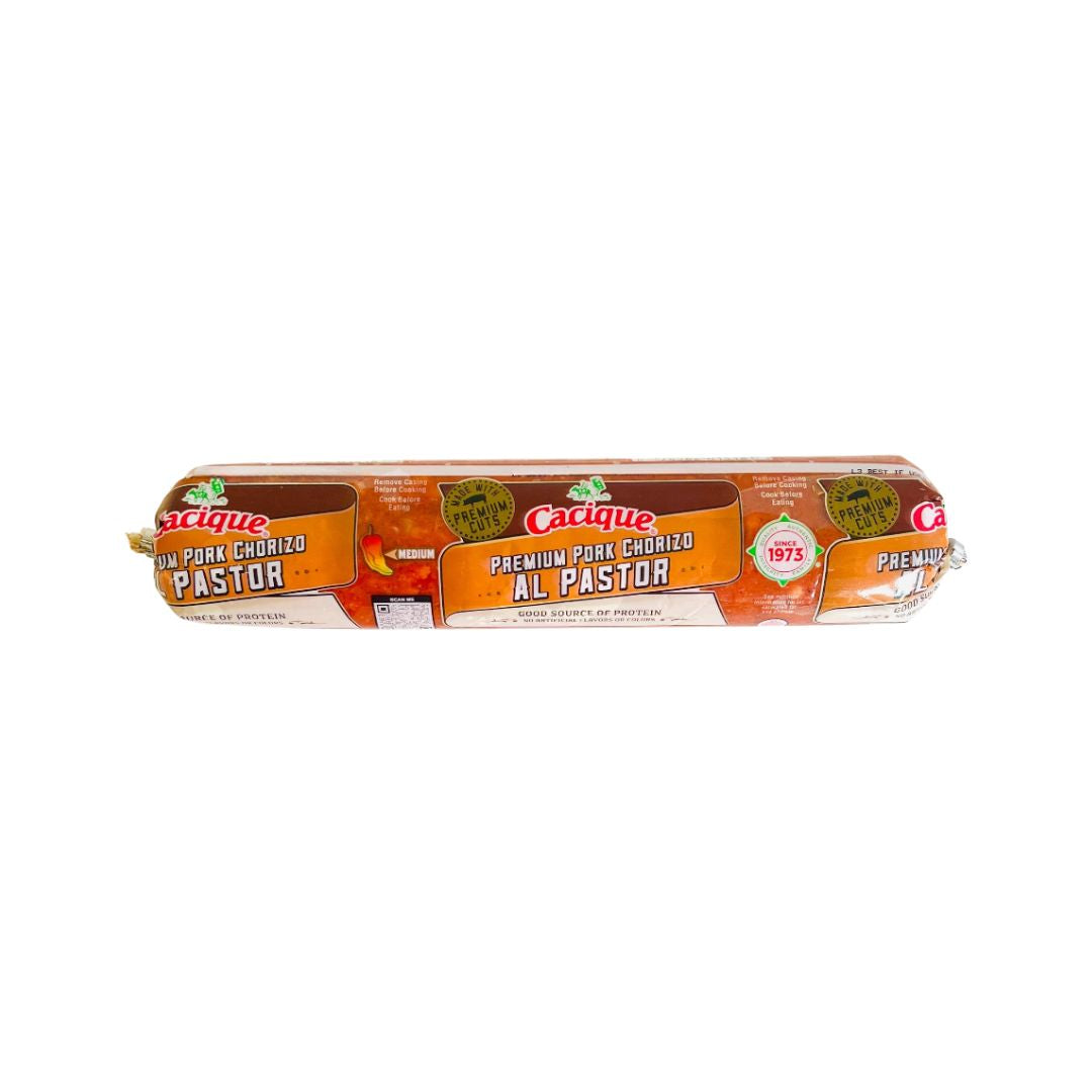 Chorizo de Cerdo Al Pastor Premium Cacique – 12 oz