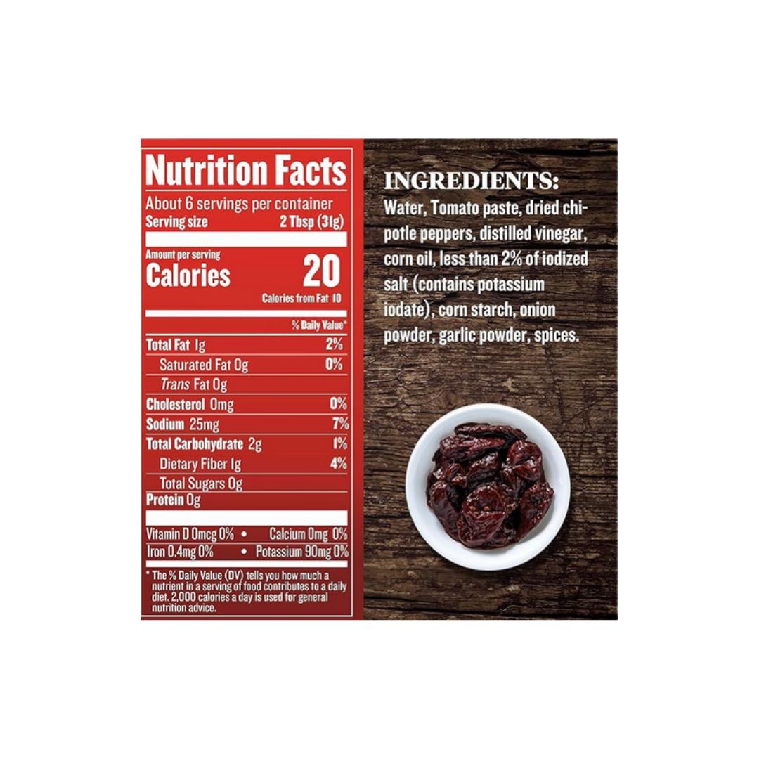 Embasa Chipotle Peppers in Adobo Sauce – 7 oz (Smoked Jalapeños)