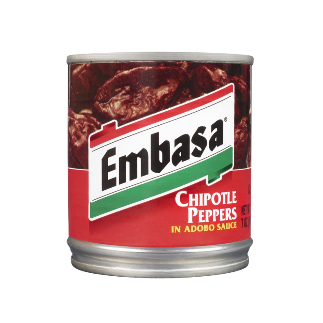 Embasa Chipotle Peppers in Adobo Sauce – 7 oz (Smoked Jalapeños)