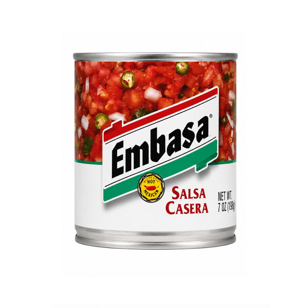 Embasa Salsa Casera – Mexican Homestyle Red Salsa 7 oz
