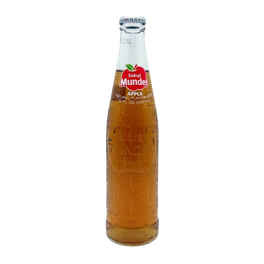 Sidral Mundet Apple Soft Drink - 12 fl oz - MexGrocer.com