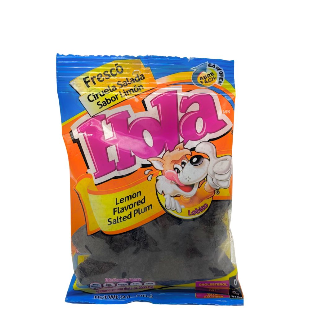 HOLA Fresco Saladito - Lemon Salted Plum - 2.4 oz - MexGrocer.com