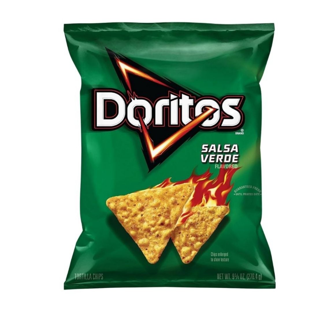 Doritos Salsa Verde Flavored Tortilla Chips - 9.25 oz