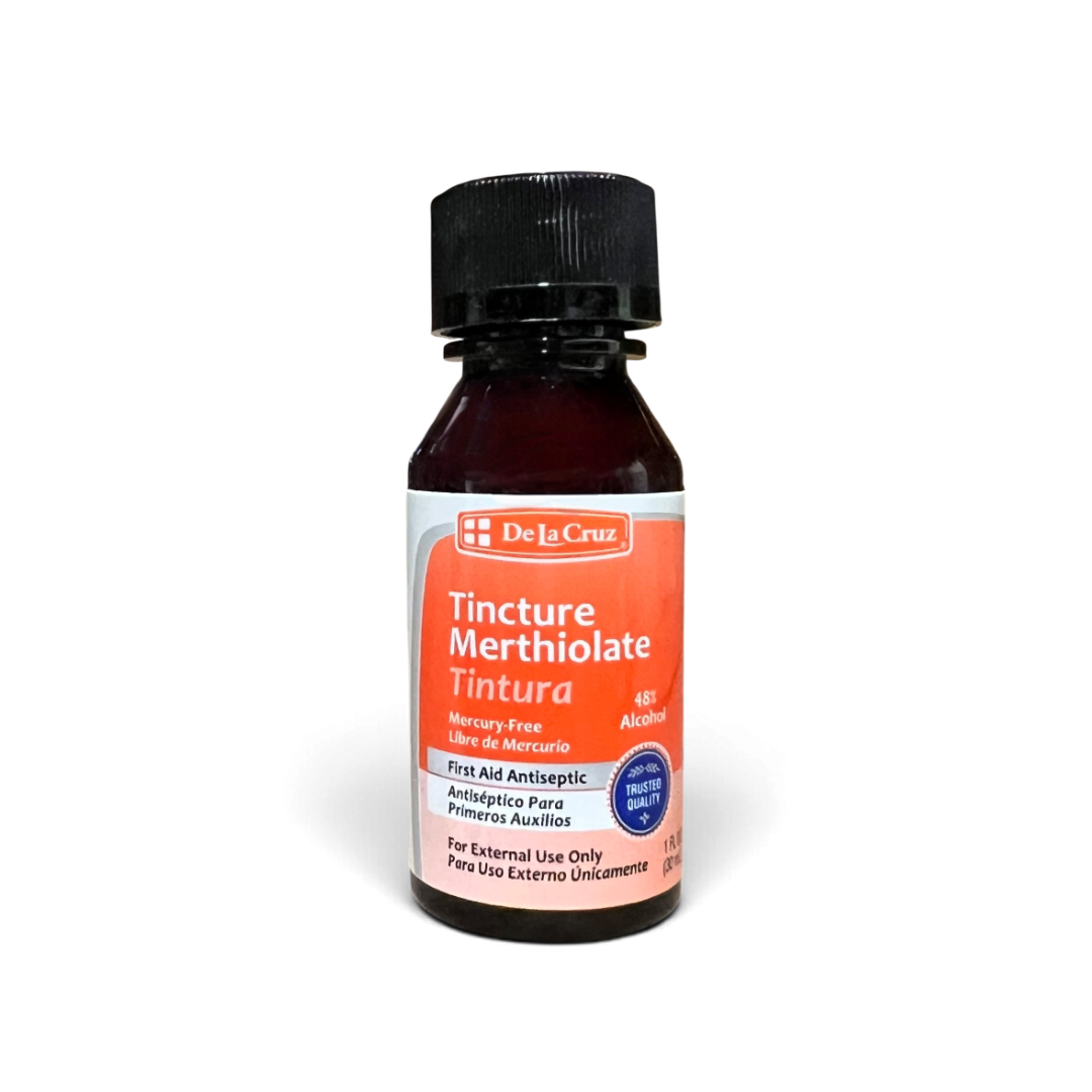 De La Cruz Tincture Merthiolate – Tintura Merthiolate 1 oz