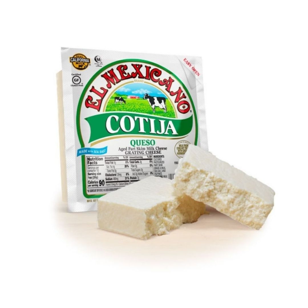 Cotija Cheese El Mexicano - Queso Cotija - 10 oz
