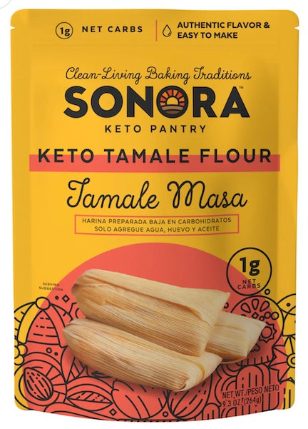 Tamales - Keto Tamale Flour Mix by Sonora Keto Pantry - 9.3 oz