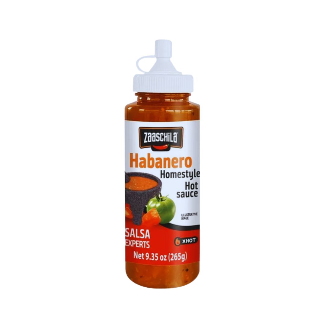 Zaaschila Habanero Homestyle Hot Sauce - 9.35 oz - MexGrocer.com
