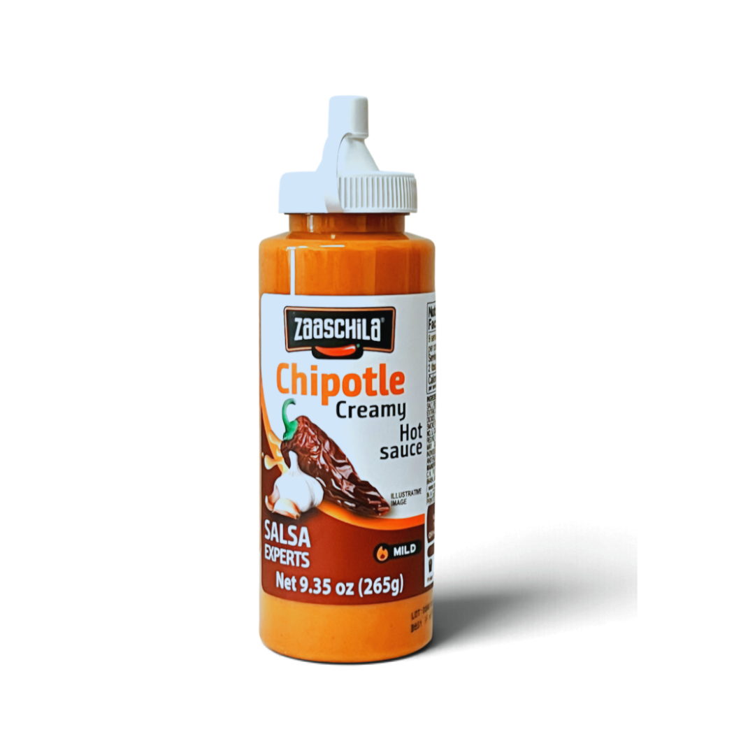 Zaaschila Crema Chipotle Untable – Salsa Cremosa Chipotle 9.35 oz