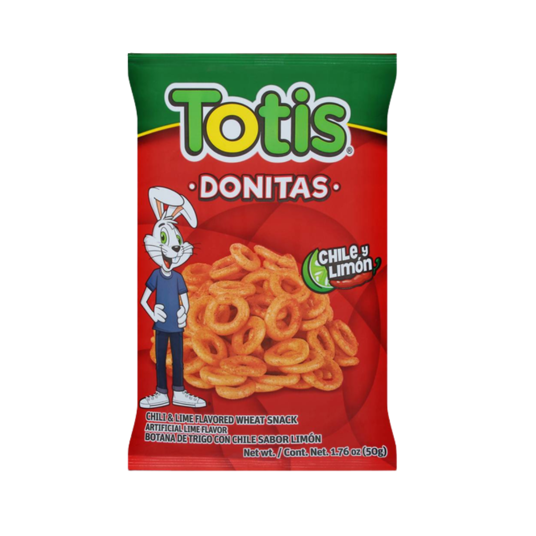 Totis Donitas Chile y Limón Wheat Snacks – 1.76 oz