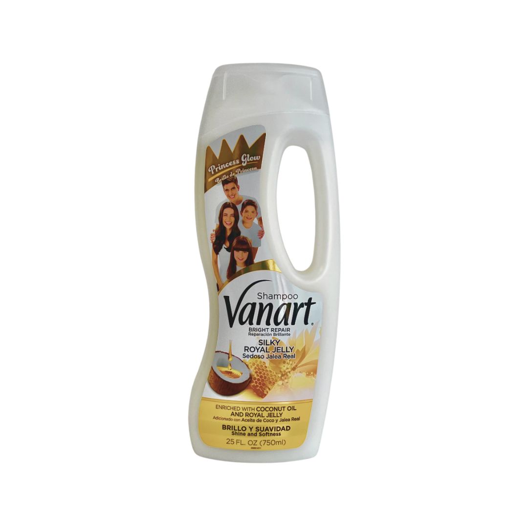 Vanart Silky Royal Jelly Shampoo Brillo Reparador – 25 fl oz