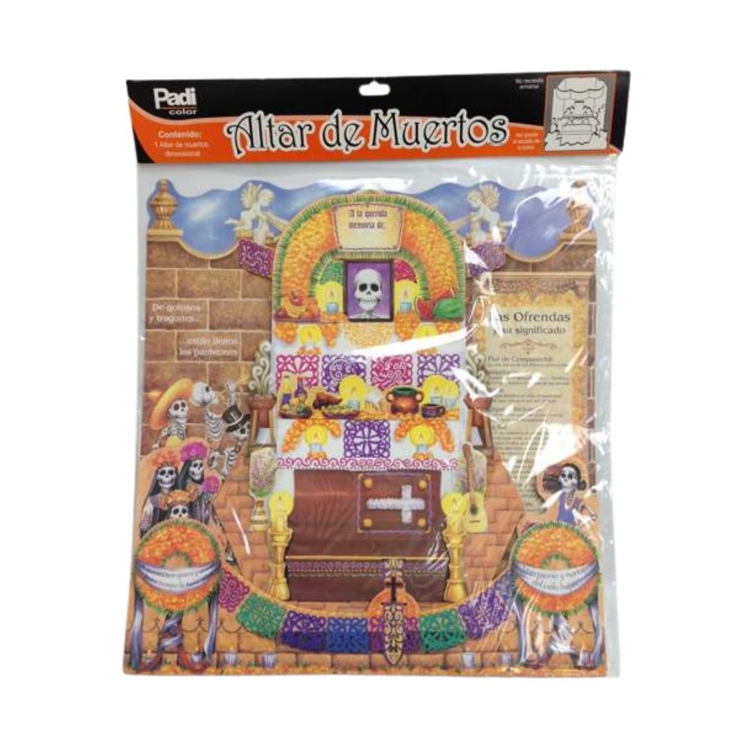 Day of the Dead Altar de Muertos Paper Cut-Out