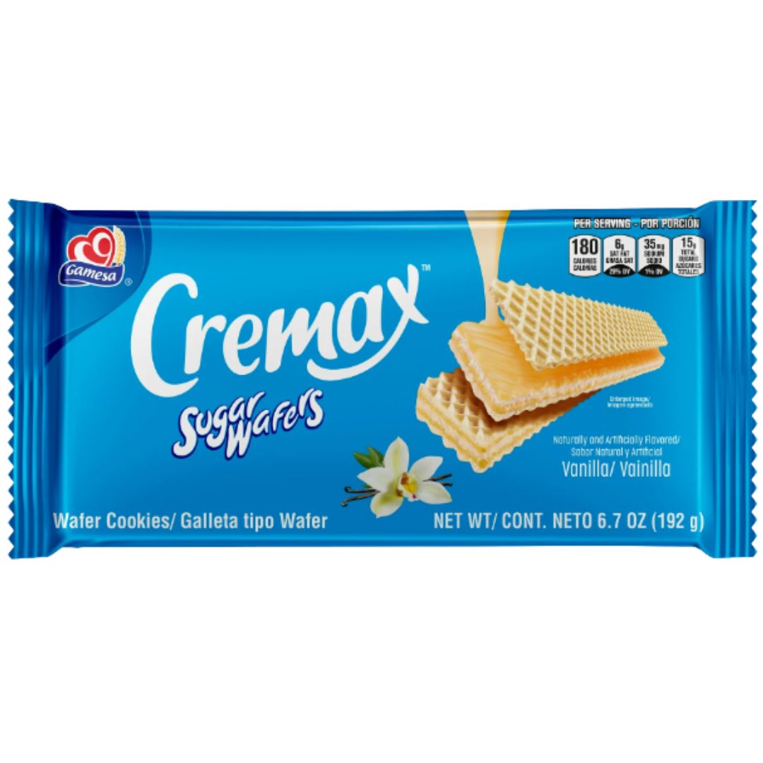 Gamesa Cremax Vanilla Wafers - 5.7 oz - MexGrocer.com