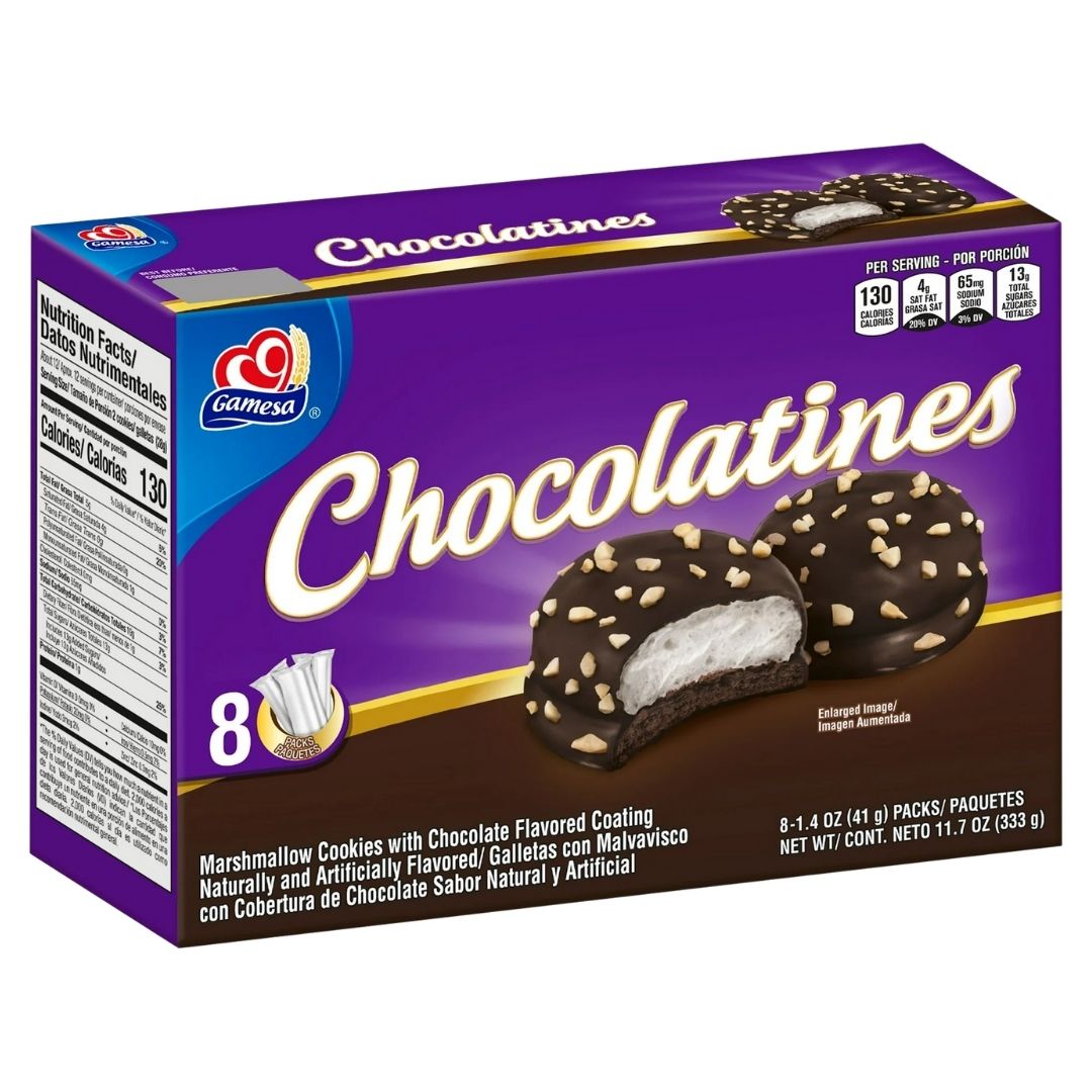 Gamesa Chocolatines - 11.7 oz - MexGrocer.com