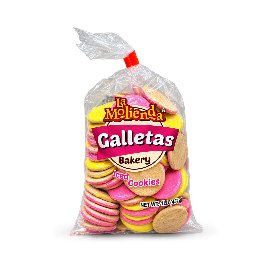 La Molienda Betunadas Iced Cookies – Colorful Mexican Cookies 16 oz