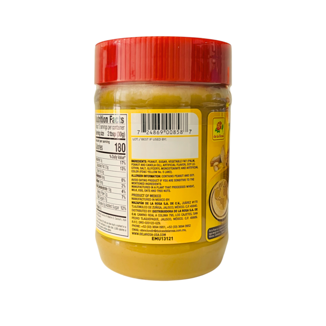 De la Rosa Mazapan Untable - Caramelo de maní de mazapán untable - 14.1 oz