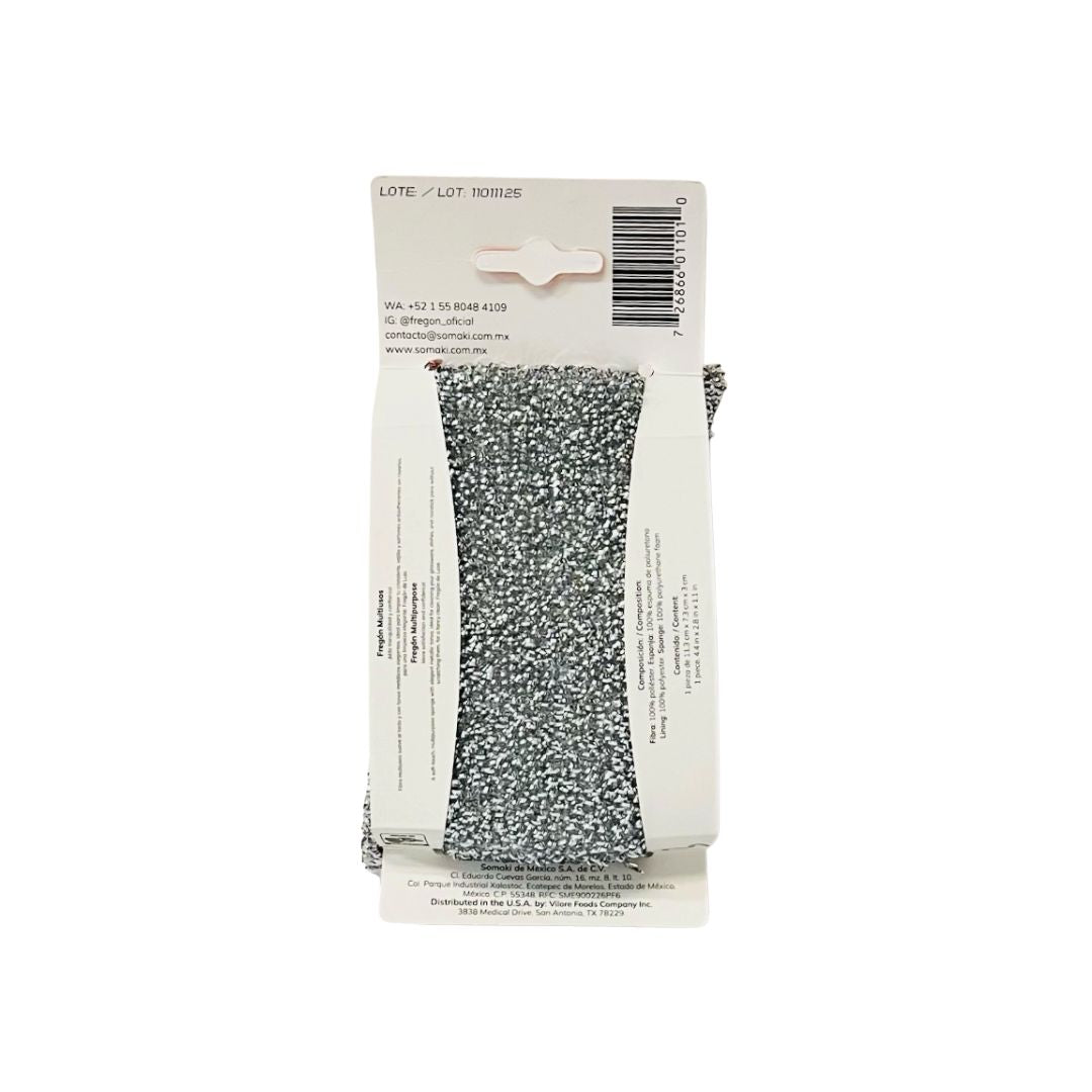 Fregón Multipurpose Scrubbing Sponge – Fibra Esponja Multiusos 1 Piece