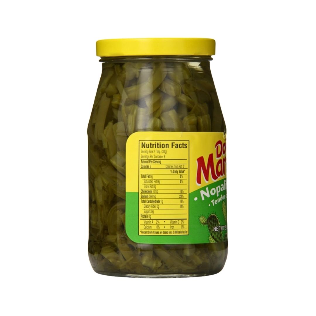 Dona Maria Nopalitos - Tender Cactus Nopales - 15 oz - MexGrocer.com