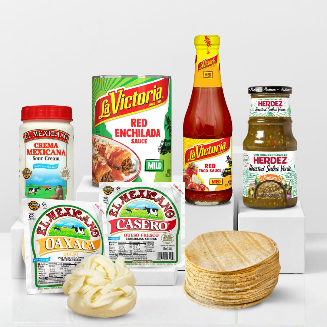Mexican Enchiladas Bundle with La Victoria & Herdez - MexGrocer.com