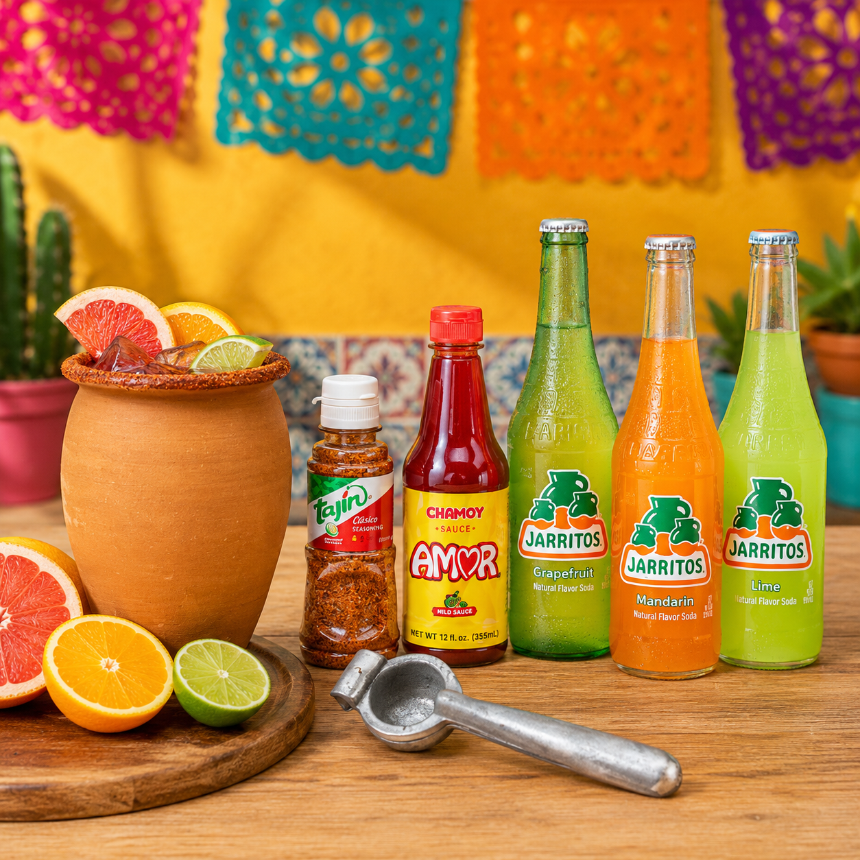 Paquete de Bebidas Mexicanas Cantaritos – Esenciales para Paloma y Rusa