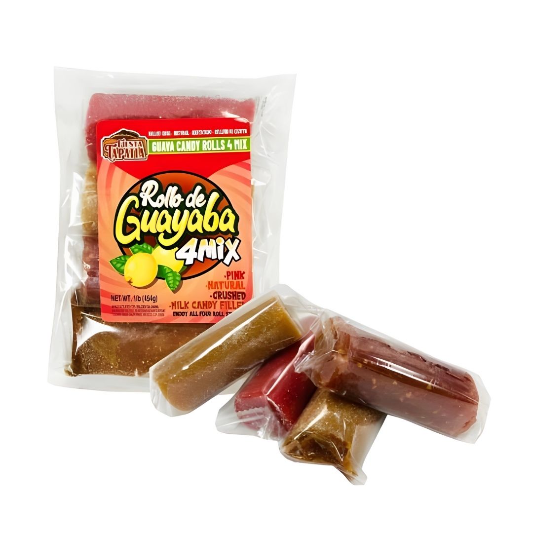 Rollo de Guayaba 4 Mix - NET WT. 1lb (454g) - 4 ct